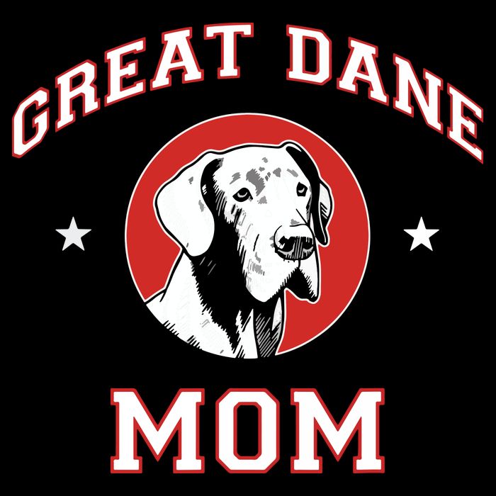 Great Dane Mom Dog Mother 16 in Basic Backpack