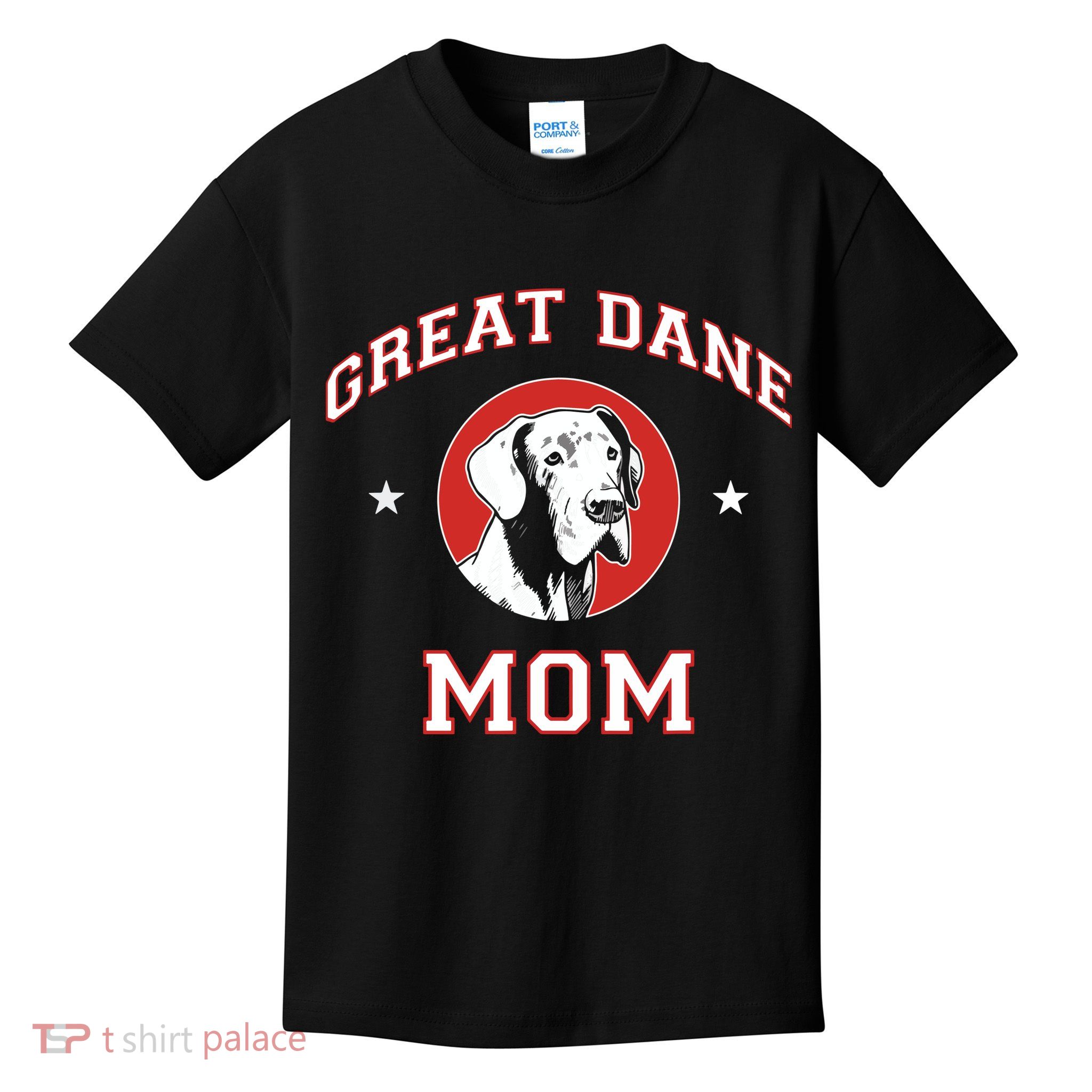 Great Dane Mom Dog Mother Kids T-Shirt