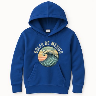 Golfo De Mexico Viva Mexico Gulf Of Mexico Souvenir Kids Hoodie
