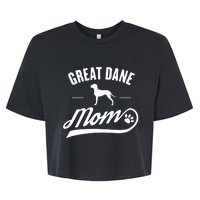 Great Dane Mom Dog Owner Lover Bella+Canvas Jersey Crop Tee