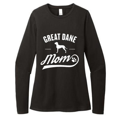 Great Dane Mom Dog Owner Lover Womens CVC Long Sleeve Shirt