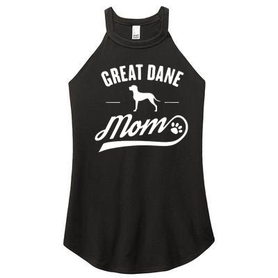 Great Dane Mom Dog Owner Lover Women's Perfect Tri Rocker Tank