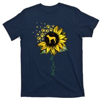 Great Dane Mom Sunflower Great Dane Lover Gifts Dog Mom Mama T-Shirt