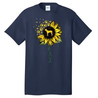 Great Dane Mom Sunflower Great Dane Lover Gifts Dog Mom Mama Tall T-Shirt