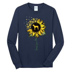 Great Dane Mom Sunflower Great Dane Lover Gifts Dog Mom Mama Tall Long Sleeve T-Shirt