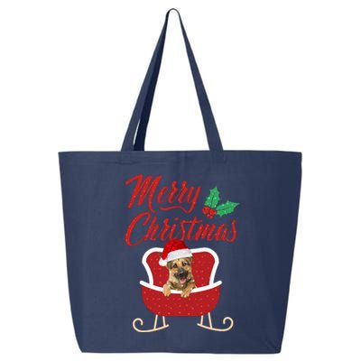 GermanShepherd Dog Merry Christmas Design For The Holiday Season! 25L Jumbo Tote