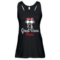 Great Dane Mom Vintage Funny Cute Dog Great Dane Mama Ladies Essential Flowy Tank