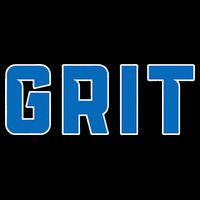 Grit Detroit Michigan Blue And White Performance Shirt