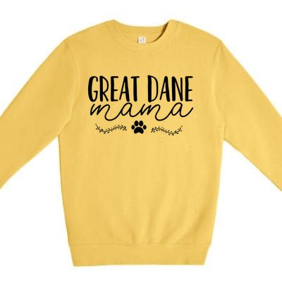 Great Dane Mom Premium Crewneck Sweatshirt