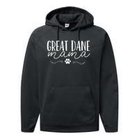 Great Dane Mom Performance Fleece Hoodie