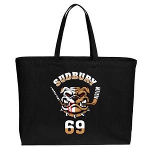 Great Design New Year 2024 Shoresy 69 Sudbury Blueberry Bulldogs Letterkenny Cotton Canvas Jumbo Tote