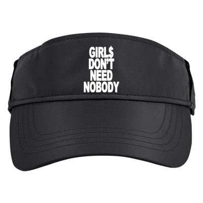 Girl$ DonT Need Nobody Blur Adult Drive Performance Visor