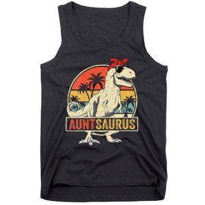 Granny Dinosaur Of The Birthday Matching Family Vneck Tank Top