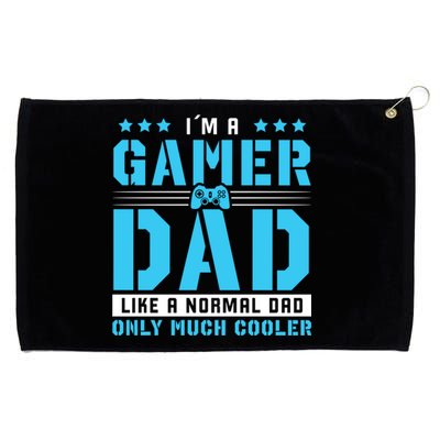 Gamer Dad Only Much Cooler For Gaming Dad Meaningful Gift Grommeted Golf Towel