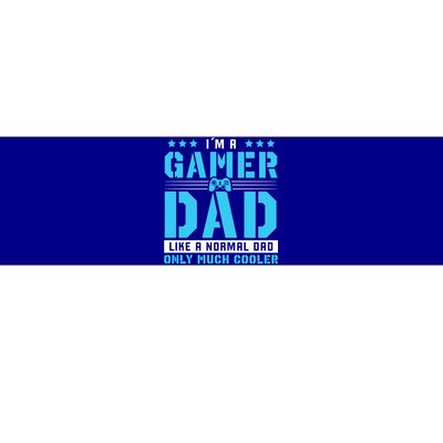 Gamer Dad Only Much Cooler For Gaming Dad Meaningful Gift Bumper Sticker