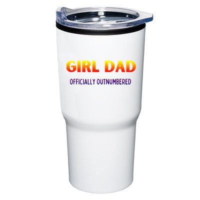 Girl Dad Officially Outnumbered Gift Tumbler