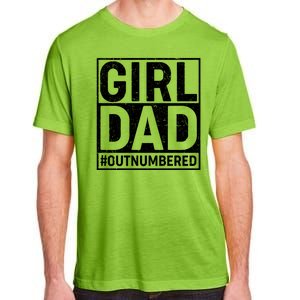 Girl Dad #OutNumbered Adult ChromaSoft Performance T-Shirt