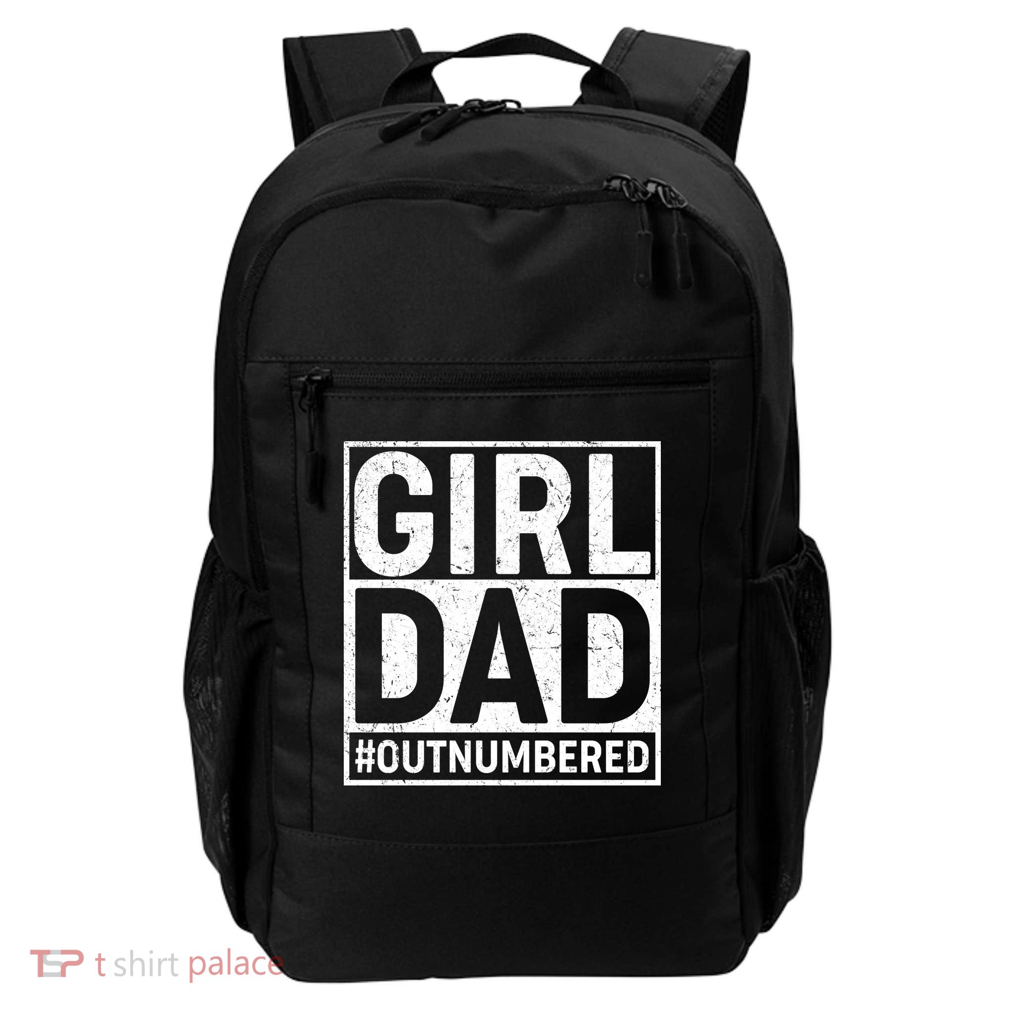 Girl Dad #OutNumbered Daily Commute Backpack