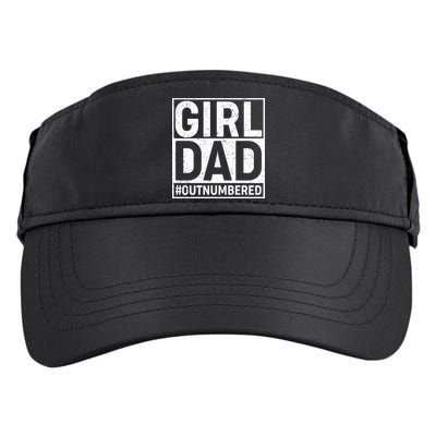Girl Dad #OutNumbered Adult Drive Performance Visor