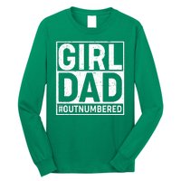 Girl Dad #OutNumbered Long Sleeve Shirt