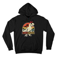 Granny Dinosaur Of The Birthdaymatching Family Long Sleeve Hoodie