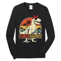 Granny Dinosaur Of The Birthdaymatching Family Long Sleeve Tall Long Sleeve T-Shirt