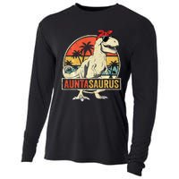 Granny Dinosaur Of The Birthdaymatching Family Long Sleeve Cooling Performance Long Sleeve Crew