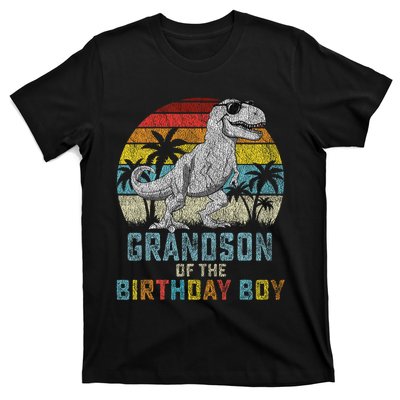 Grandson Dinosaur Of The Birthday Matching Family T-Shirt