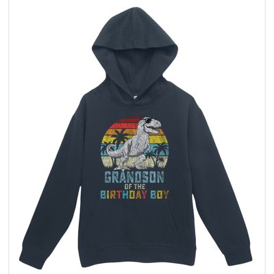 Grandson Dinosaur Of The Birthday Matching Family Urban Pullover Hoodie