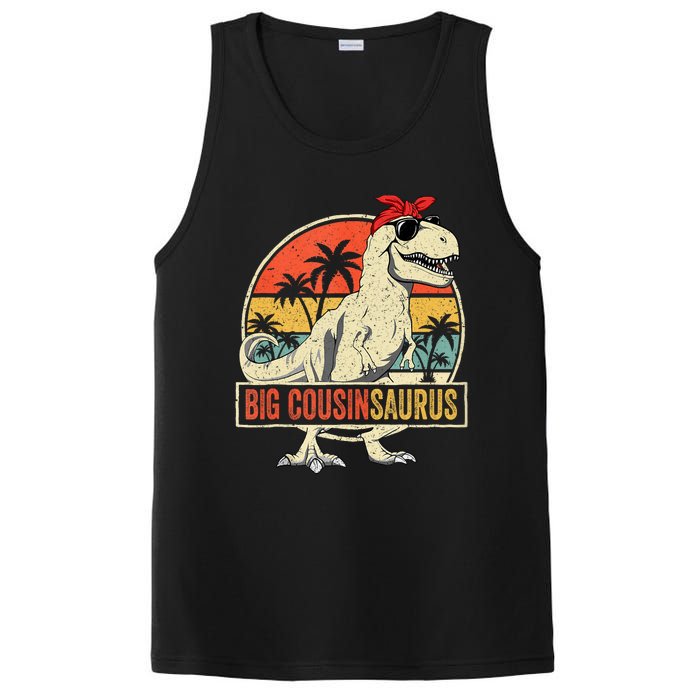 Granny Dinosaur Of The Birthday Matching Family Tank Top PosiCharge Competitor Tank