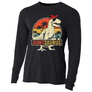 Granny Dinosaur Of The Birthday Matching Family Cooling Performance Long Sleeve Crew