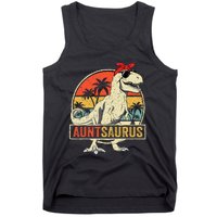 Granny Dinosaur Of The Birthday Matching Family Tank Top