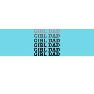 Girl Dad Outnumbered Proud New Father Gift Bumper Sticker