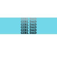 Girl Dad Outnumbered Proud New Father Gift Bumper Sticker