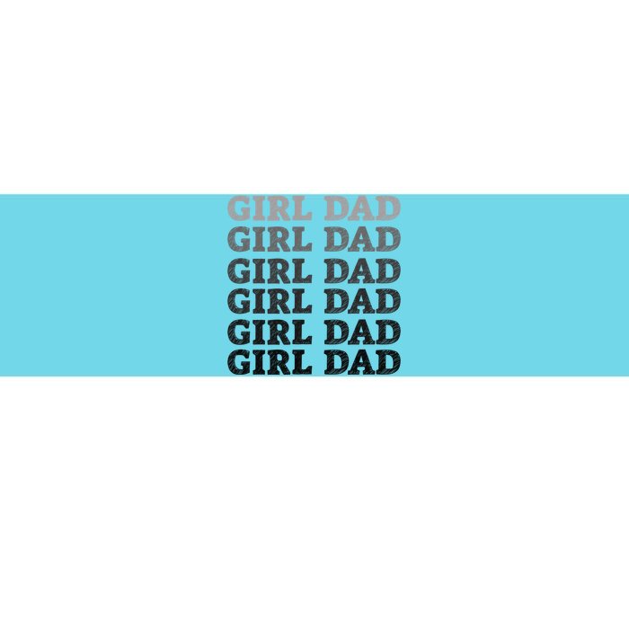 Girl Dad Outnumbered Proud New Father Gift Bumper Sticker