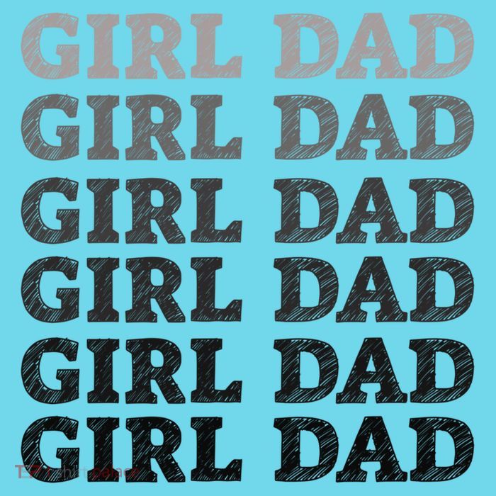 Girl Dad Outnumbered Proud New Father Gift Kids T-Shirt