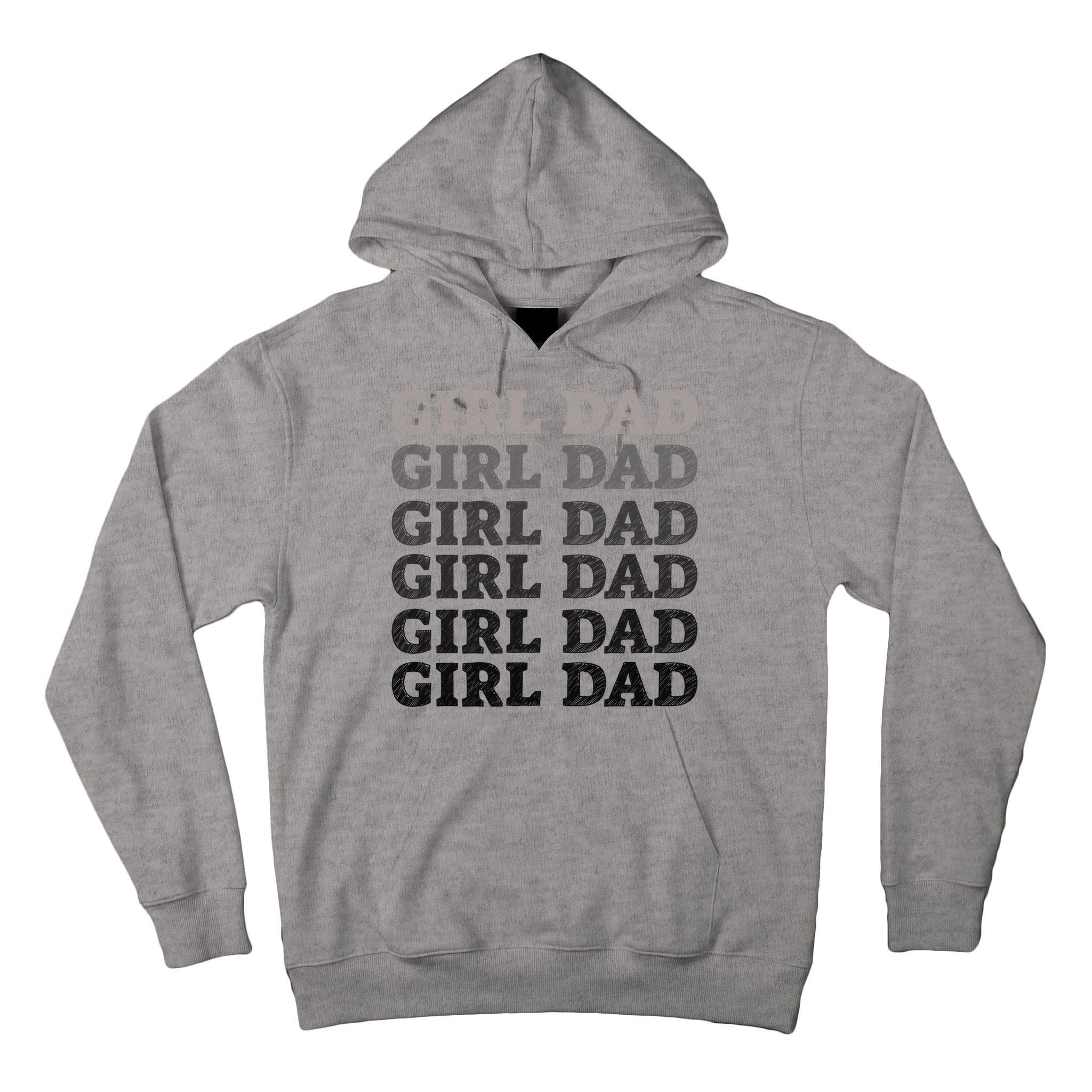 Girl Dad Outnumbered Proud New Father Gift Tall Hoodie