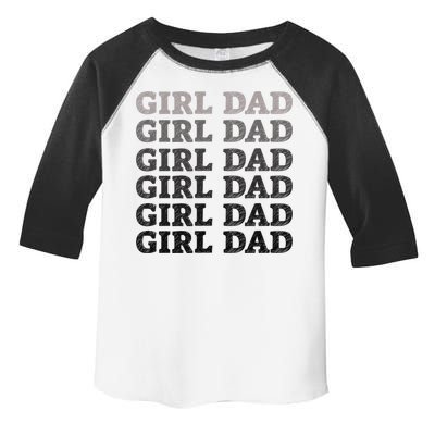 Girl Dad Outnumbered Proud New Father Gift Toddler Fine Jersey T-Shirt
