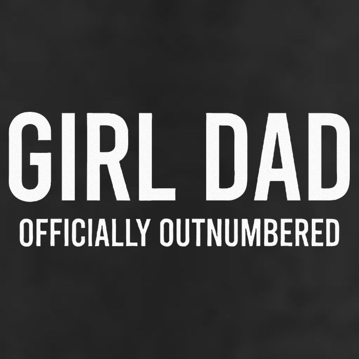Girl Dad Officially Outnumbered Funny Adult Drive Performance Visor
