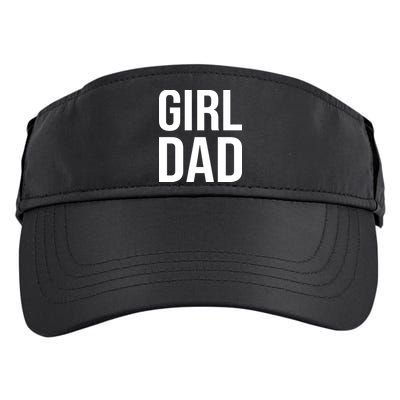 Girl Dad Pocket Print Daddy Papa Father's Day Adult Drive Performance Visor