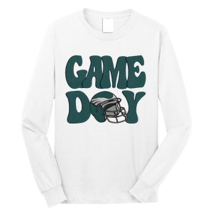 Game Day Philadelphia Football Philly Football Fan Trending Gift Idea Long Sleeve Shirt