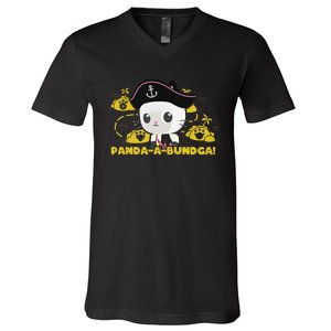 Gabby's Dollhouse Pandy Paws PandaABundga! C2 V-Neck T-Shirt