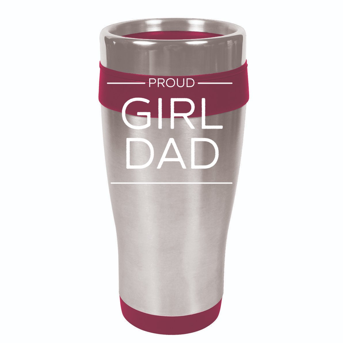 Girl Dad Proud Girl Dad Outnumbered Girl Dad Gift V-Neck T-Shirt