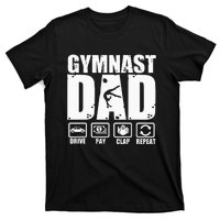 Gymnast Dad Proud Gymnastics Father Humor T-Shirt