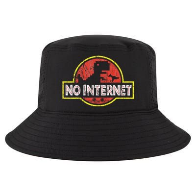 Geeky Dinosaur Pixel Art Nerdy Computer Programming Geeks Cool Comfort Performance Bucket Hat