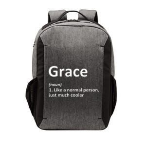 Grace Definition Personalized Name Funny Birthday Gift Idea Vector Backpack