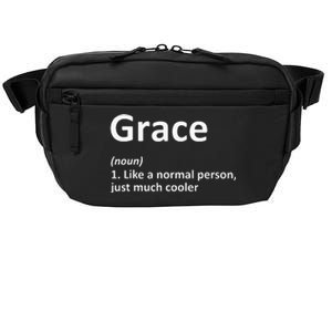 Grace Definition Personalized Name Funny Birthday Gift Idea Crossbody Pack