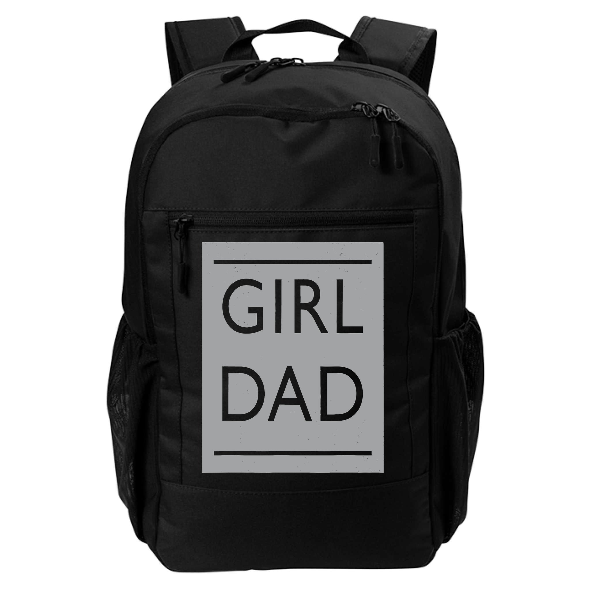 Girl Dad Proud Father Of Girl Dad Backpack