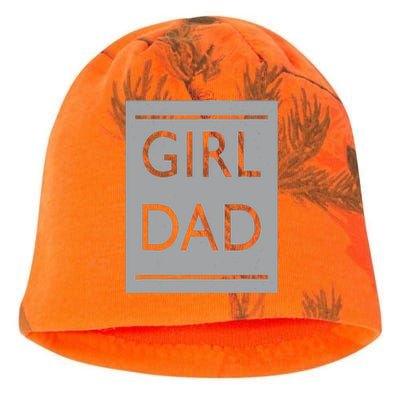 Girl Dad Proud Father Of Girl Dad Kati - Camo Knit Beanie