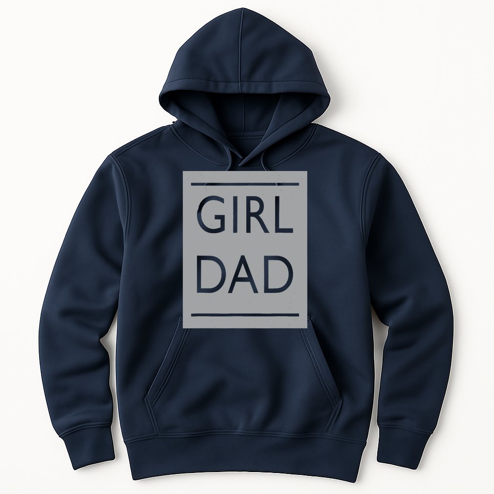 Girl Dad Proud Father Of Girl Dad Hoodie